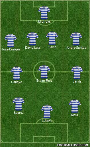 Queens Park Rangers Formation 2011