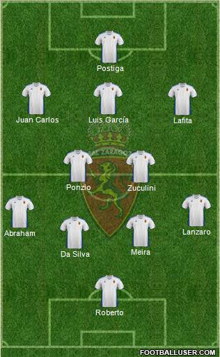R. Zaragoza S.A.D. Formation 2011