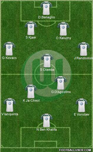 VfL Wolfsburg Formation 2011