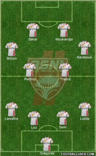 A.S. Nancy Lorraine Formation 2011