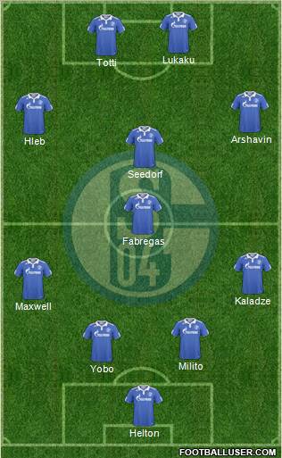 FC Schalke 04 Formation 2011