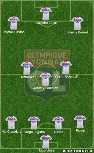 Olympique Lyonnais Formation 2011