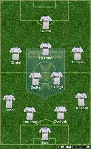 A.J. Auxerre Formation 2011