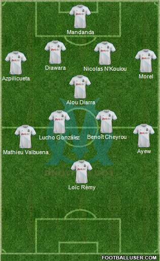 Olympique de Marseille Formation 2011