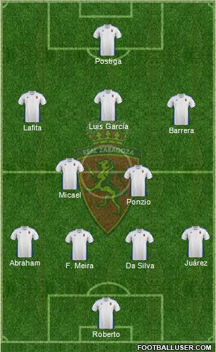 R. Zaragoza S.A.D. Formation 2011
