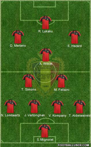 Belgium Formation 2011