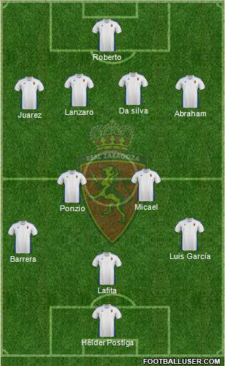 R. Zaragoza S.A.D. Formation 2011