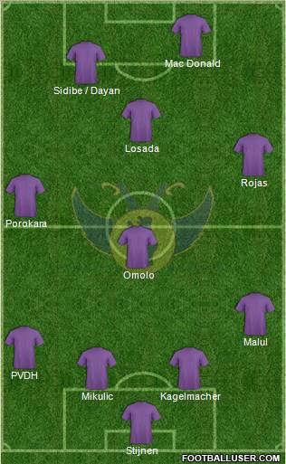 G. Beerschot Antwerpen Formation 2011