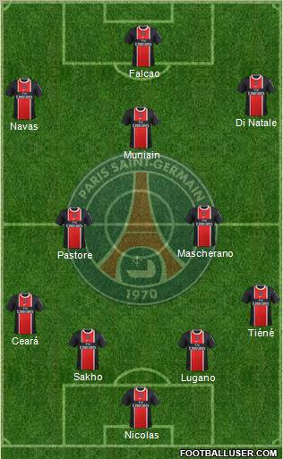 Paris Saint-Germain Formation 2011