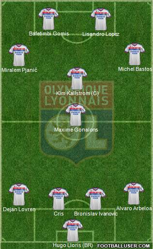 Olympique Lyonnais Formation 2011