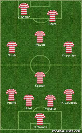 Doncaster Rovers Formation 2011