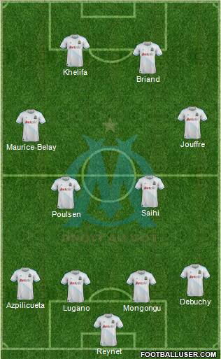 Olympique de Marseille Formation 2011