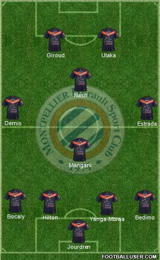 Montpellier Hérault Sport Club Formation 2011