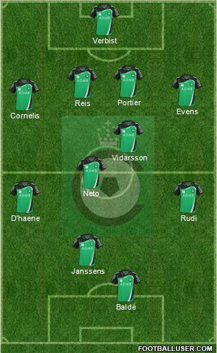 KSV Cercle Brugge Formation 2011