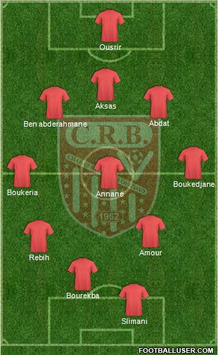 Chabab Riadhi Belouizdad Formation 2011