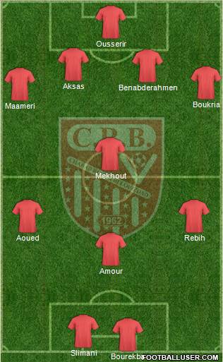 Chabab Riadhi Belouizdad Formation 2011