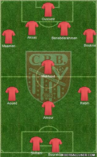 Chabab Riadhi Belouizdad football formation