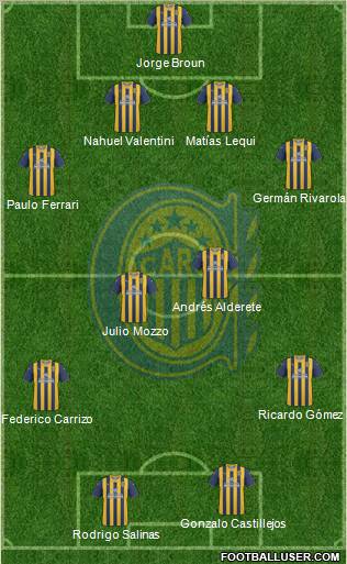 Rosario Central Formation 2011