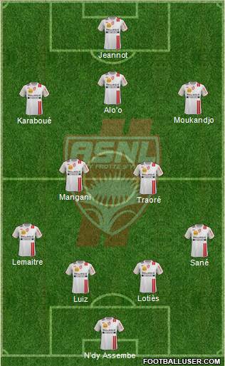 A.S. Nancy Lorraine Formation 2011