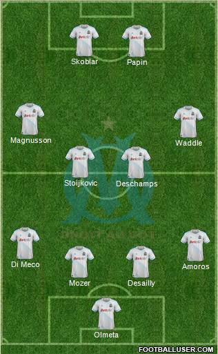 Olympique de Marseille Formation 2011