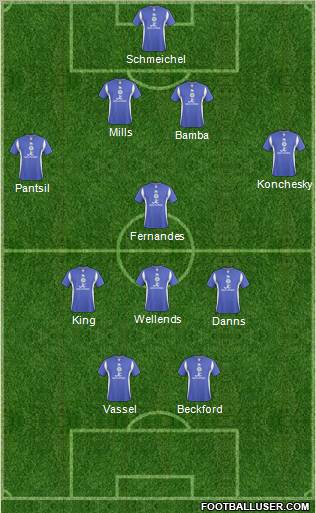 Leicester City Formation 2011