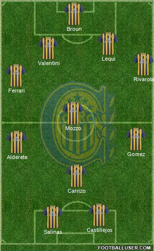 Rosario Central Formation 2011