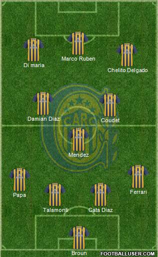 Rosario Central Formation 2011