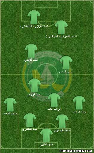 Al-Khaleej (KSA) Formation 2011
