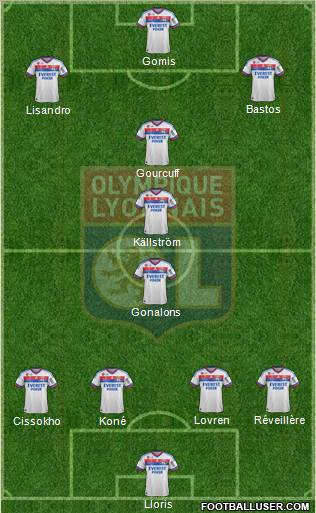 Olympique Lyonnais Formation 2011