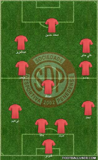 A Desportiva Penedense Formation 2011