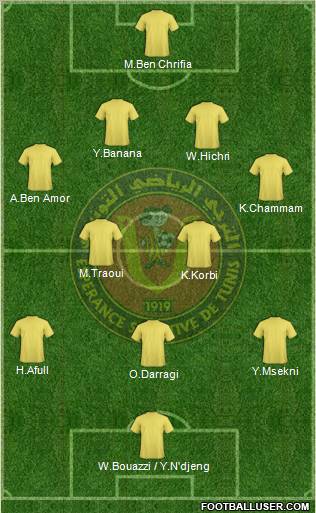 Espérance Sportive de Tunis football formation