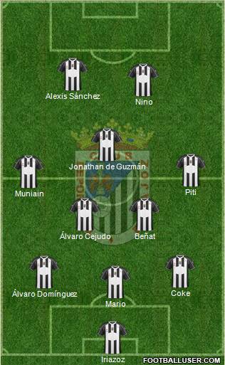 C.D. Badajoz S.A.D. Formation 2011