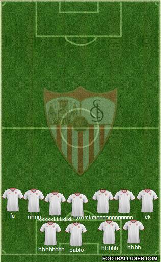 Sevilla F.C., S.A.D. Formation 2011