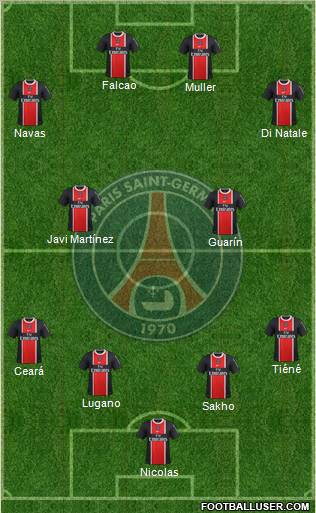 Paris Saint-Germain Formation 2011
