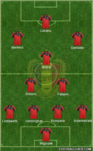 Belgium Formation 2011