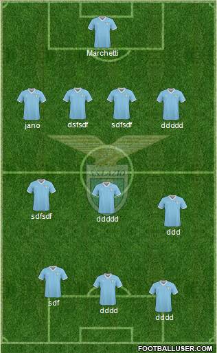 S.S. Lazio Formation 2011
