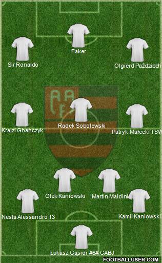 AA Flamengo Formation 2011