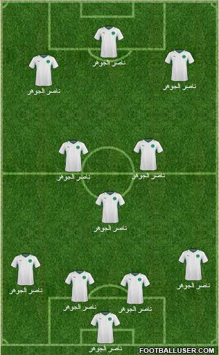 Saudi Arabia Formation 2011