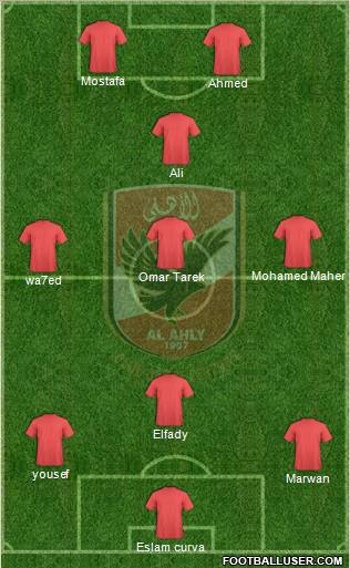 Al-Ahly Sporting Club Formation 2011