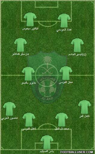 Al-Ahli (KSA) Formation 2011