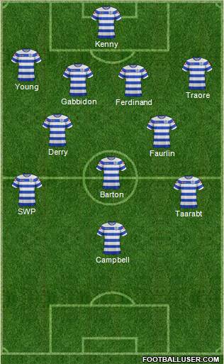 Queens Park Rangers Formation 2011