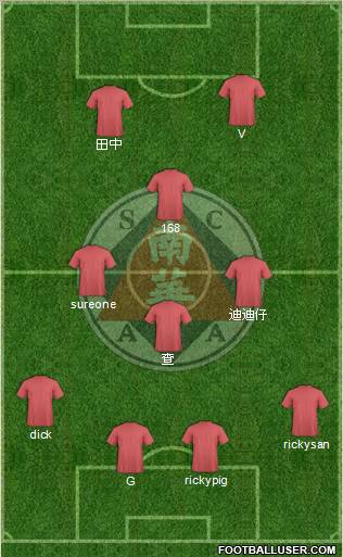 South China Athletic Association Formation 2011