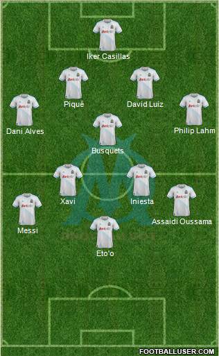 Olympique de Marseille Formation 2011