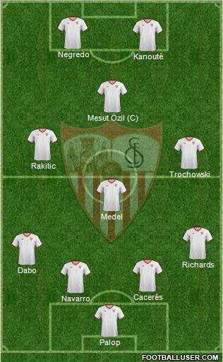 Sevilla F.C., S.A.D. Formation 2011
