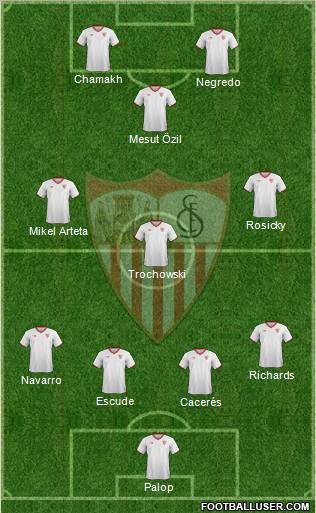 Sevilla F.C., S.A.D. Formation 2011