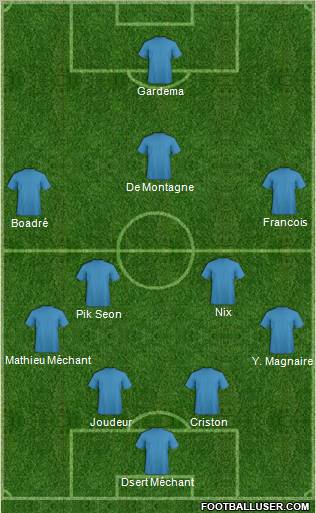 World Cup 2010 Team Formation 2011