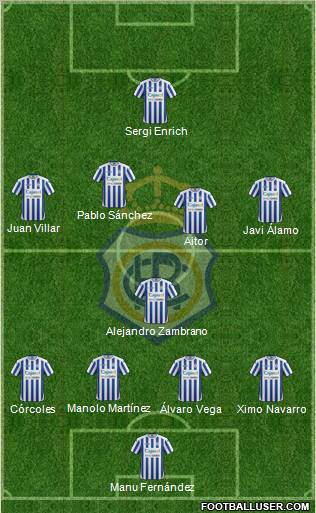 R.C. Recreativo de Huelva S.A.D. Formation 2011