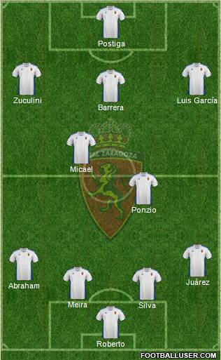 R. Zaragoza S.A.D. Formation 2011