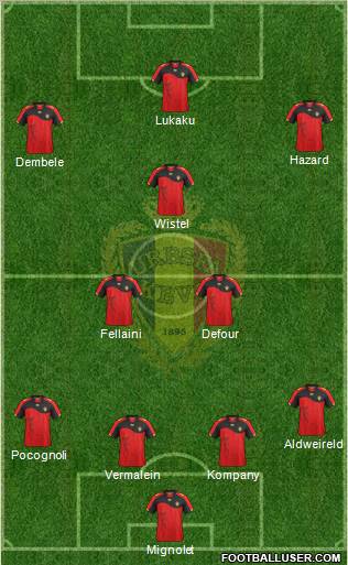 Belgium Formation 2011