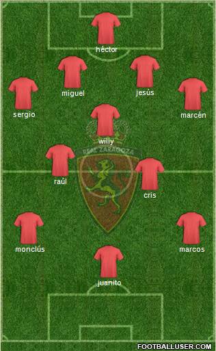 R. Zaragoza S.A.D. Formation 2011